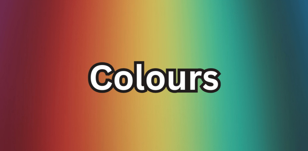 Colours in design