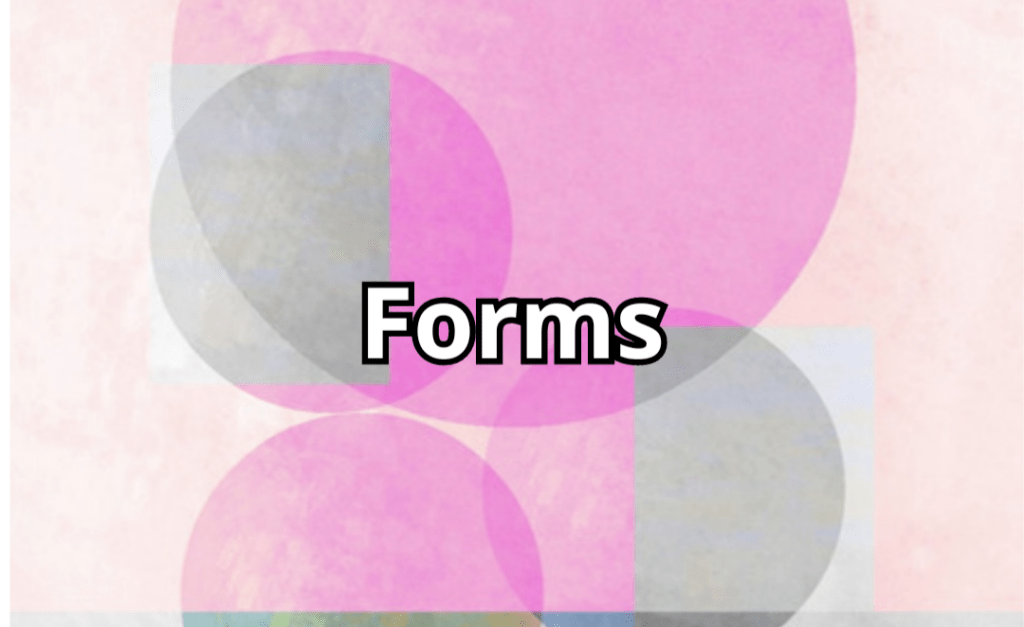 Geometric forms in design