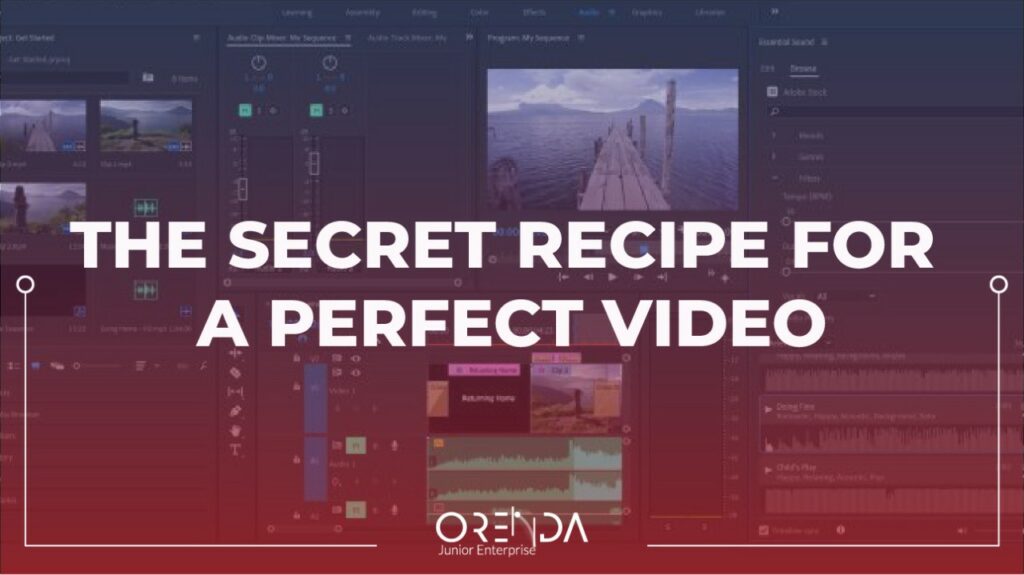 The secret recipe for a perfect video _ video editing